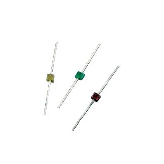Hole 3mm (T-1) Green Low Current 565 nm 0.6 mcd 1.8V