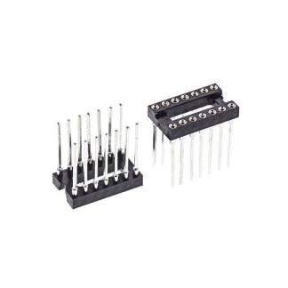 DUAL ROW WIRE WRAP I.C. SOCKETS